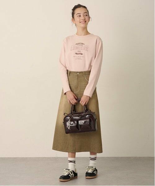 pom ponette junior / ポンポネット ジュニア Tシャツ | 【GOOD PRICE】レタードロンT | 詳細6