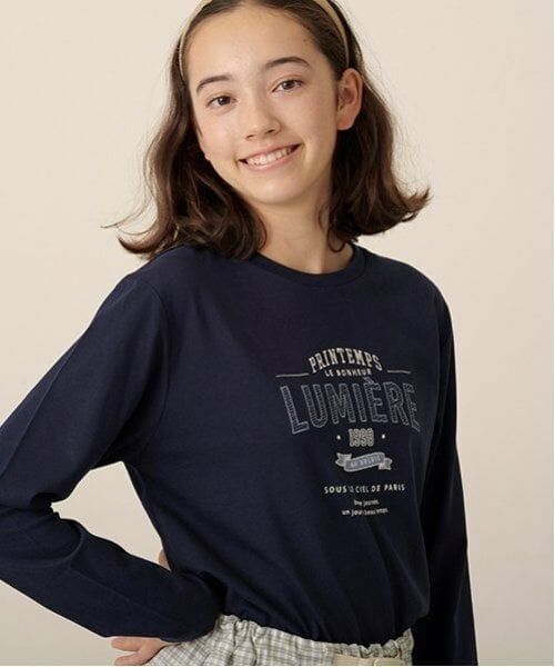 pom ponette junior / ポンポネット ジュニア Tシャツ | 【GOOD PRICE】レタードロンT | 詳細7