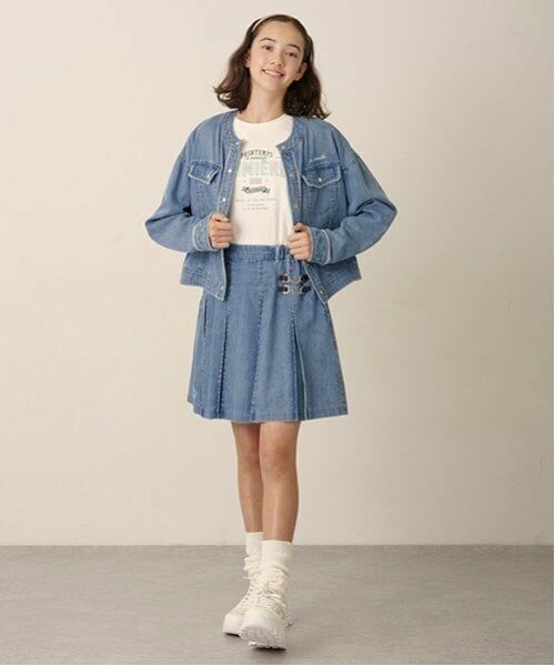 pom ponette junior / ポンポネット ジュニア Tシャツ | 【GOOD PRICE】レタードロンT | 詳細9