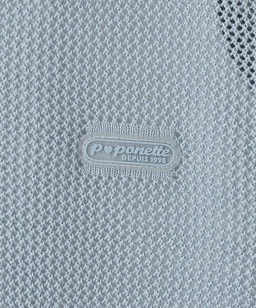 pom ponette junior / ポンポネット ジュニア ニット・セーター | メッシュ半袖ポロニット | 詳細12