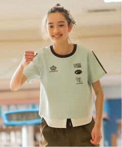 pom ponette junior / ポンポネット ジュニア Tシャツ | ヘムシャツレイヤードライクTシャツ