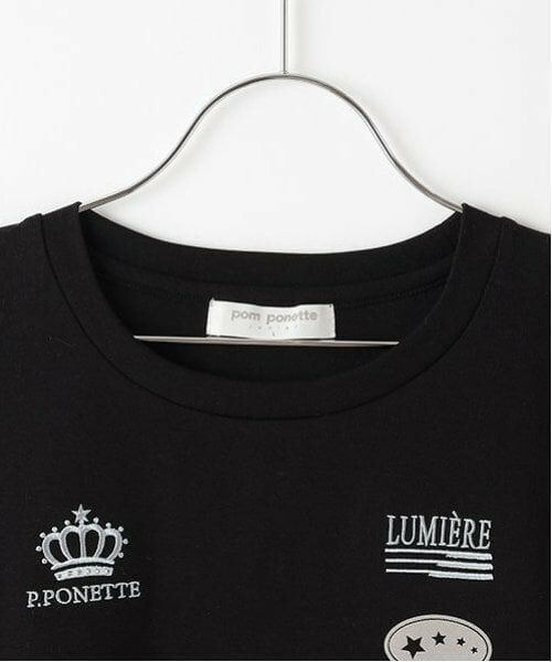 pom ponette junior / ポンポネット ジュニア Tシャツ | ヘムシャツレイヤードライクTシャツ | 詳細12