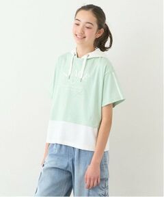 pom ponette junior / ポンポネット ジュニア パーカー | 2WAYフェイクレイヤードパーカ