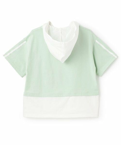 pom ponette junior / ポンポネット ジュニア パーカー | 2WAYフェイクレイヤードパーカ | 詳細1