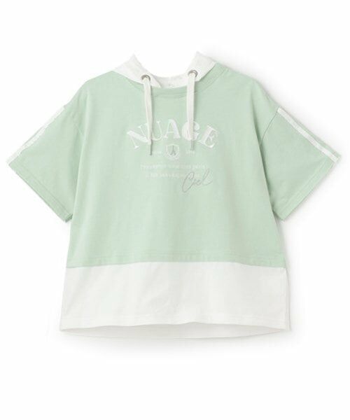 pom ponette junior / ポンポネット ジュニア パーカー | 2WAYフェイクレイヤードパーカ | 詳細11