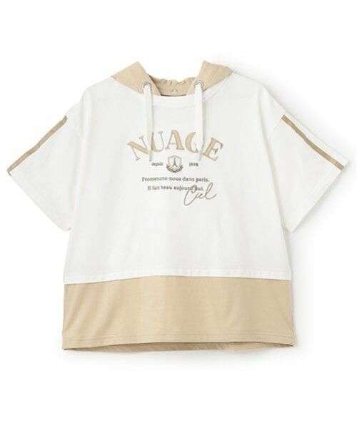 pom ponette junior / ポンポネット ジュニア パーカー | 2WAYフェイクレイヤードパーカ | 詳細12