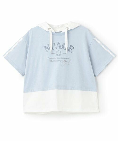 pom ponette junior / ポンポネット ジュニア パーカー | 2WAYフェイクレイヤードパーカ | 詳細13