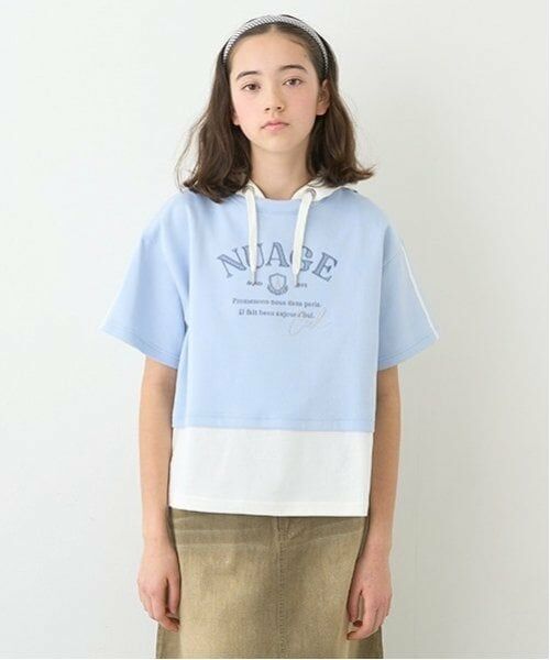 pom ponette junior / ポンポネット ジュニア パーカー | 2WAYフェイクレイヤードパーカ | 詳細14