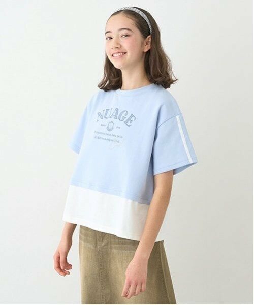 pom ponette junior / ポンポネット ジュニア パーカー | 2WAYフェイクレイヤードパーカ | 詳細15