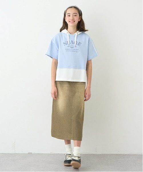 pom ponette junior / ポンポネット ジュニア パーカー | 2WAYフェイクレイヤードパーカ | 詳細17