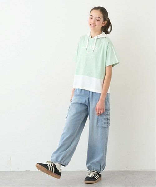 pom ponette junior / ポンポネット ジュニア パーカー | 2WAYフェイクレイヤードパーカ | 詳細19