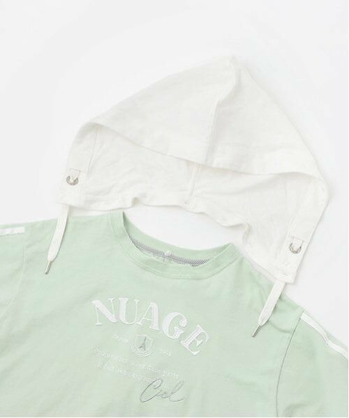 pom ponette junior / ポンポネット ジュニア パーカー | 2WAYフェイクレイヤードパーカ | 詳細3