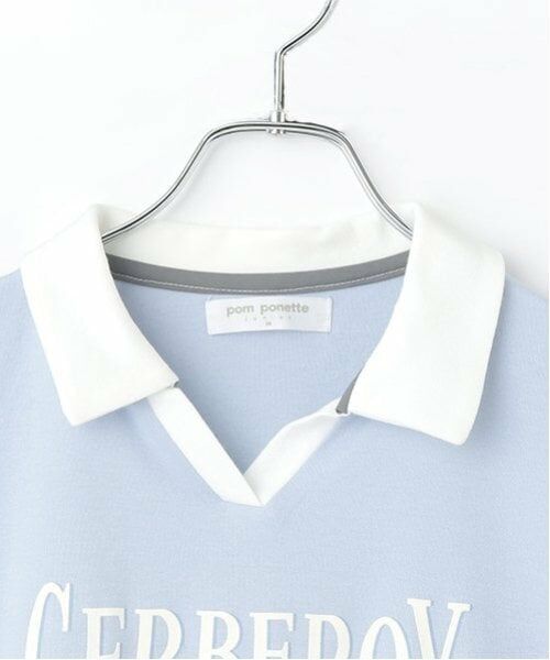 pom ponette junior / ポンポネット ジュニア Tシャツ | スキッパーロゴTシャツ | 詳細2