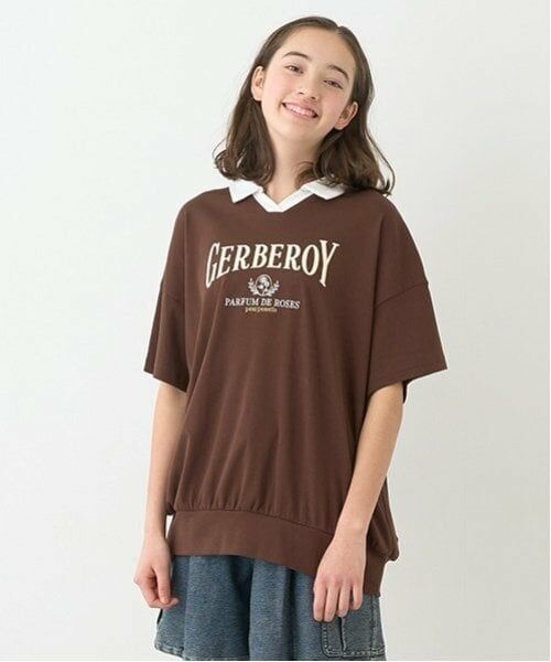 pom ponette junior / ポンポネット ジュニア Tシャツ | スキッパーロゴTシャツ | 詳細9