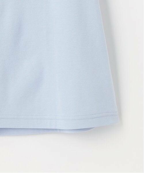 pom ponette junior / ポンポネット ジュニア Tシャツ | ネックレス風刺しゅうフレアスリーブTシャツ | 詳細10