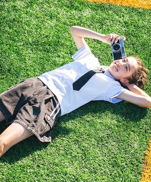 pom ponette junior / ポンポネット ジュニア シャツ・ブラウス | 【ニコ☆プチ掲載】ネクタイつきレイヤードトップス | 詳細4