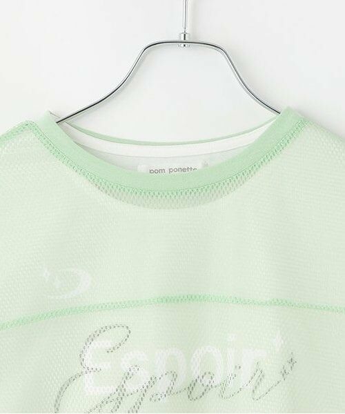 pom ponette junior / ポンポネット ジュニア Tシャツ | 【ニコ☆プチ掲載】メッシュTシャツセット | 詳細3