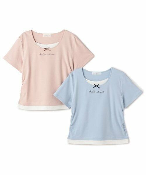 pom ponette junior / ポンポネット ジュニア Tシャツ | 【ニコ☆プチ掲載】フェイクレイヤードTシャツ | 詳細9