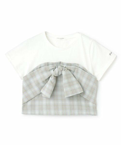 pom ponette junior / ポンポネット ジュニア Tシャツ | 【ニコ☆プチ掲載】リボンビスチェTシャツ | 詳細8