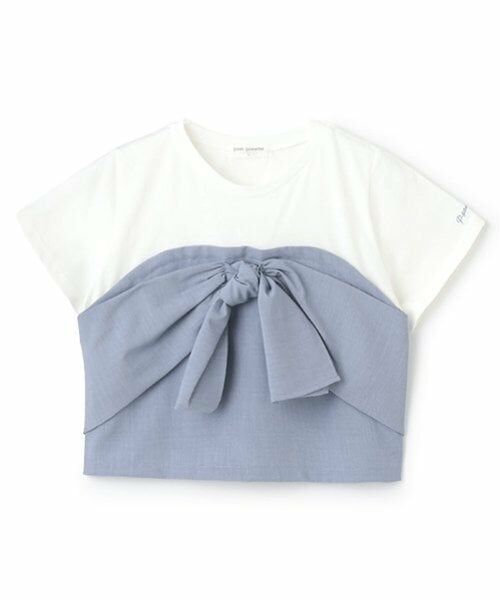 pom ponette junior / ポンポネット ジュニア Tシャツ | 【ニコ☆プチ掲載】リボンビスチェTシャツ | 詳細9