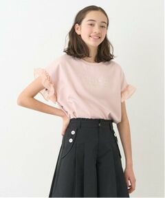 pom ponette junior / ポンポネット ジュニア Tシャツ | 【ニコ☆プチ掲載】スパンコールロゴTシャツ