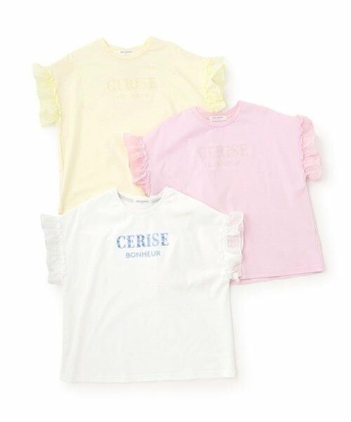 pom ponette junior / ポンポネット ジュニア Tシャツ | 【ニコ☆プチ掲載】スパンコールロゴTシャツ | 詳細10