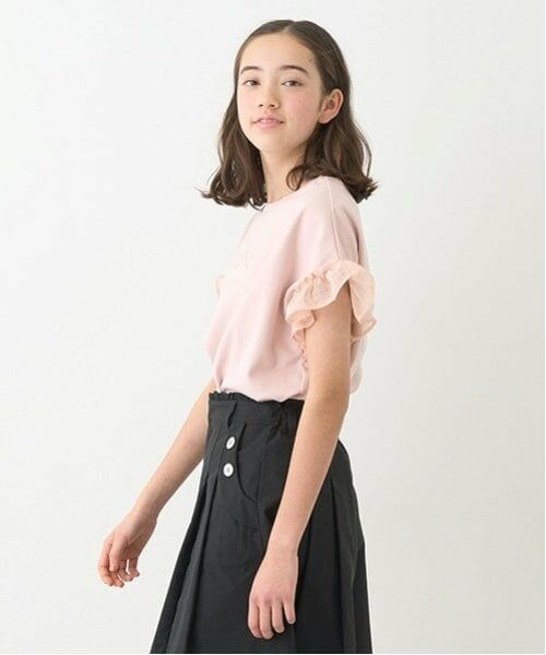 pom ponette junior / ポンポネット ジュニア Tシャツ | 【ニコ☆プチ掲載】スパンコールロゴTシャツ | 詳細11