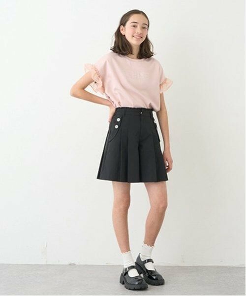 pom ponette junior / ポンポネット ジュニア Tシャツ | 【ニコ☆プチ掲載】スパンコールロゴTシャツ | 詳細13