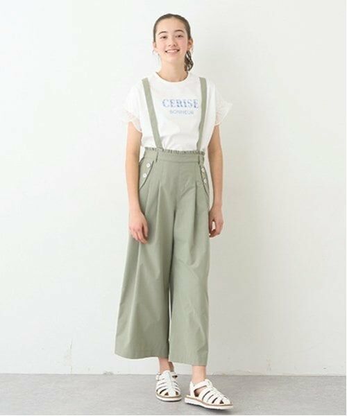 pom ponette junior / ポンポネット ジュニア Tシャツ | 【ニコ☆プチ掲載】スパンコールロゴTシャツ | 詳細15