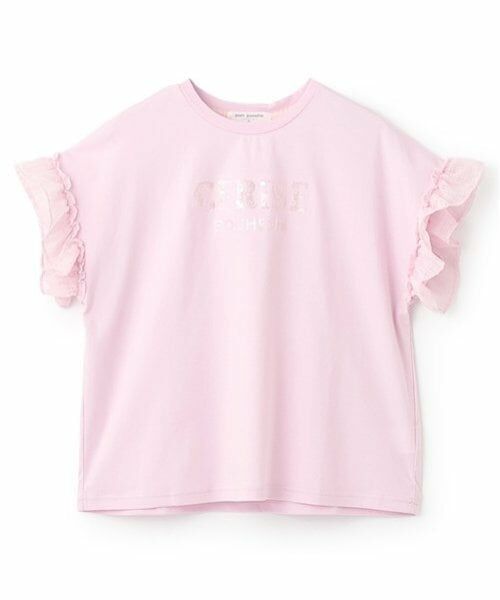 pom ponette junior / ポンポネット ジュニア Tシャツ | 【ニコ☆プチ掲載】スパンコールロゴTシャツ | 詳細9
