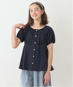 pom ponette junior / ポンポネット ジュニア シャツ・ブラウス | 【Cuugal掲載】シャーリングブラウス