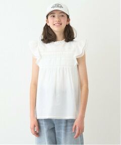 pom ponette junior / ポンポネット ジュニア シャツ・ブラウス | 【ニコ☆プチ掲載】フレアスリーブブラウス