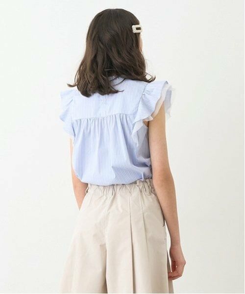 pom ponette junior / ポンポネット ジュニア シャツ・ブラウス | 【ニコ☆プチ掲載】フレアスリーブブラウス | 詳細3
