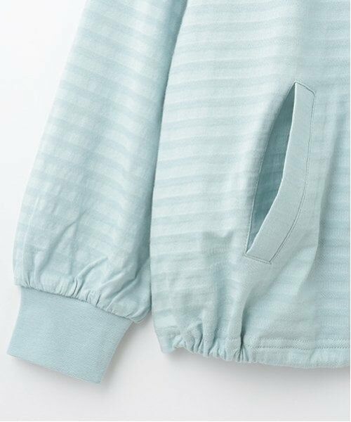 pom ponette junior / ポンポネット ジュニア パーカー | 【UVカット】シアーボーダージップパーカ | 詳細10