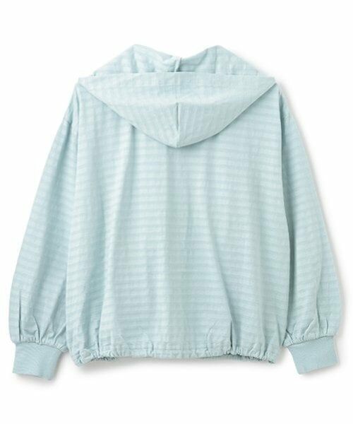 pom ponette junior / ポンポネット ジュニア パーカー | 【UVカット】シアーボーダージップパーカ | 詳細5