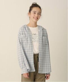 pom ponette junior / ポンポネット ジュニア シャツ・ブラウス | 長袖シャツパーカ＋ロンTセット