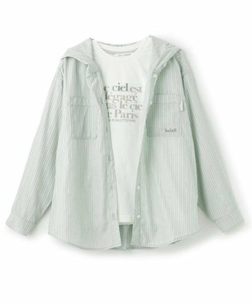 pom ponette junior / ポンポネット ジュニア シャツ・ブラウス | 長袖シャツパーカ＋ロンTセット | 詳細10