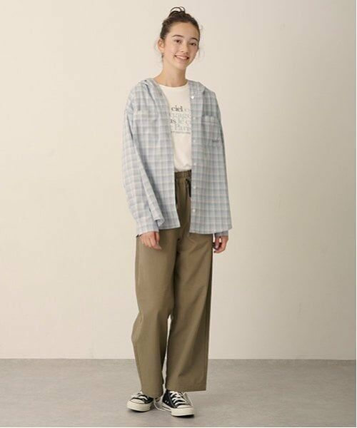 pom ponette junior / ポンポネット ジュニア シャツ・ブラウス | 長袖シャツパーカ＋ロンTセット | 詳細6