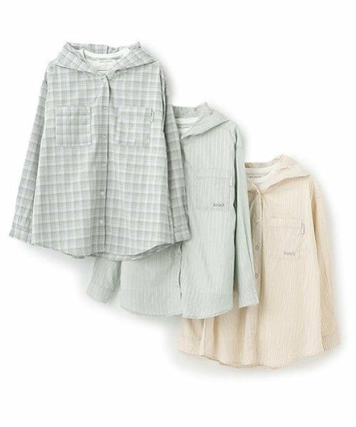 pom ponette junior / ポンポネット ジュニア シャツ・ブラウス | 長袖シャツパーカ＋ロンTセット | 詳細7