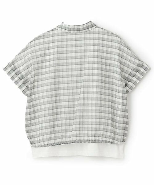 pom ponette junior / ポンポネット ジュニア シャツ・ブラウス | 【ニコ☆プチ掲載】シアーシャツ＋ロゴTシャツセット | 詳細1