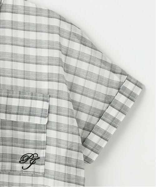 pom ponette junior / ポンポネット ジュニア シャツ・ブラウス | 【ニコ☆プチ掲載】シアーシャツ＋ロゴTシャツセット | 詳細6