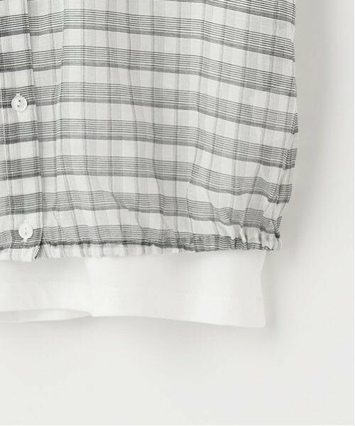 pom ponette junior / ポンポネット ジュニア シャツ・ブラウス | 【ニコ☆プチ掲載】シアーシャツ＋ロゴTシャツセット | 詳細7