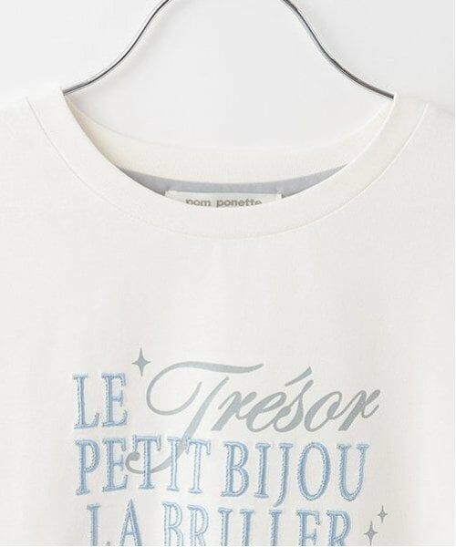 pom ponette junior / ポンポネット ジュニア Tシャツ | 【GOOD PRICE】6分袖ロゴTシャツ | 詳細16