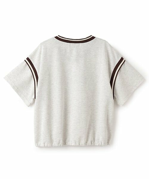 pom ponette junior / ポンポネット ジュニア Tシャツ | 【ニコ☆プチ掲載】リブラインTシャツ | 詳細10