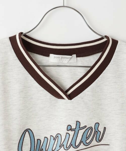 pom ponette junior / ポンポネット ジュニア Tシャツ | 【ニコ☆プチ掲載】リブラインTシャツ | 詳細11
