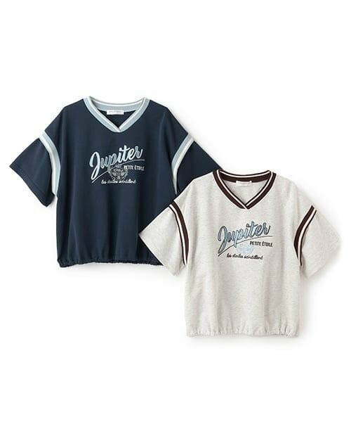 pom ponette junior / ポンポネット ジュニア Tシャツ | 【ニコ☆プチ掲載】リブラインTシャツ | 詳細17
