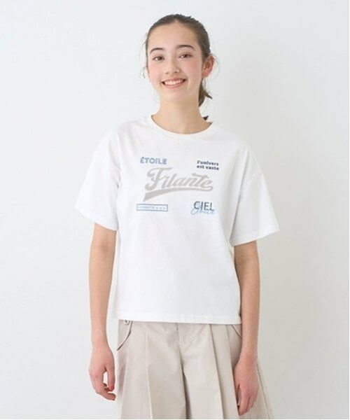 pom ponette junior / ポンポネット ジュニア Tシャツ | メッシュ半袖ロゴパーカTシャツセット | 詳細2