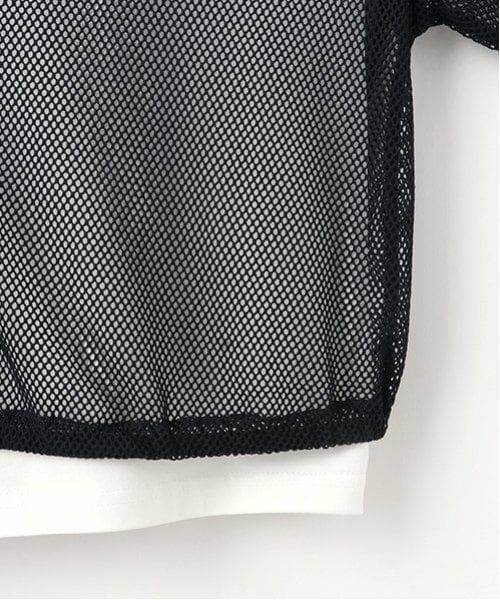 pom ponette junior / ポンポネット ジュニア Tシャツ | メッシュ半袖ロゴパーカTシャツセット | 詳細22