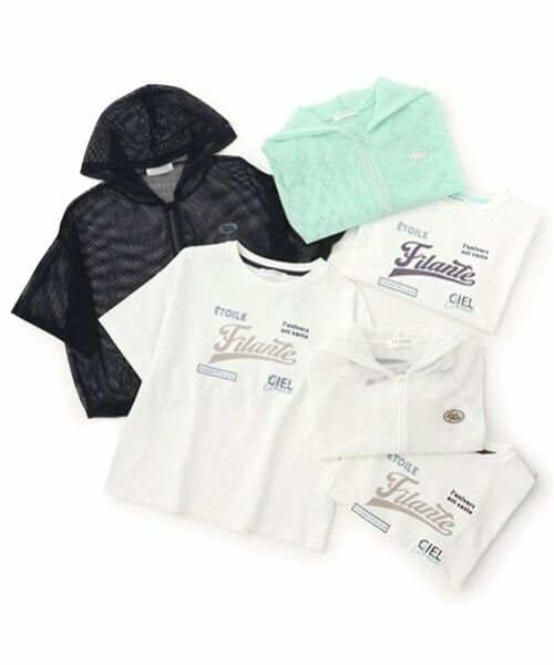 pom ponette junior / ポンポネット ジュニア Tシャツ | メッシュ半袖ロゴパーカTシャツセット | 詳細30