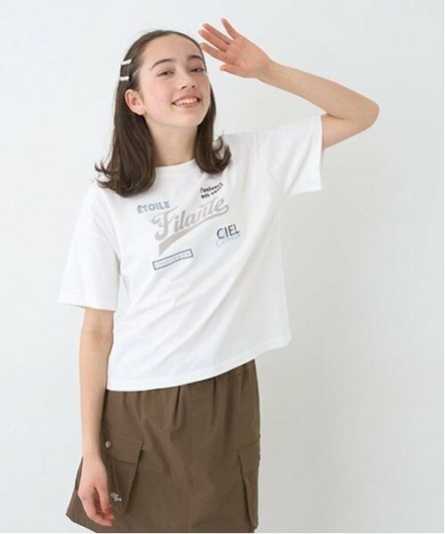 pom ponette junior / ポンポネット ジュニア Tシャツ | メッシュ半袖ロゴパーカTシャツセット | 詳細7